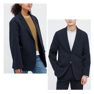Uniqlo unisex light weight blazer size L in Navy